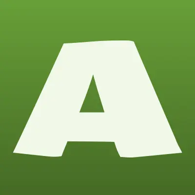 Азимут, магазин товаров для спорта, отдыха и рыбалки, лого-визитка