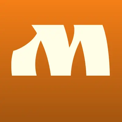 Мандарин, магазин продуктов и бытовой химии, лого-визитка
