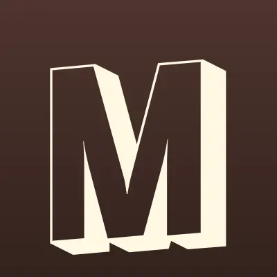 Мяско, сеть супермаркетов, лого-визитка